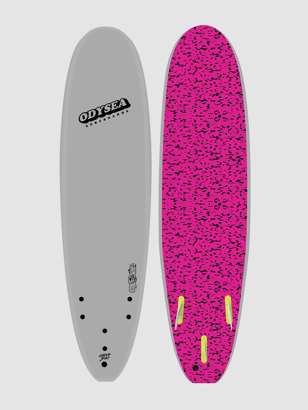 The Log - High Performance - Tri-Fin - Softtop surfboard
