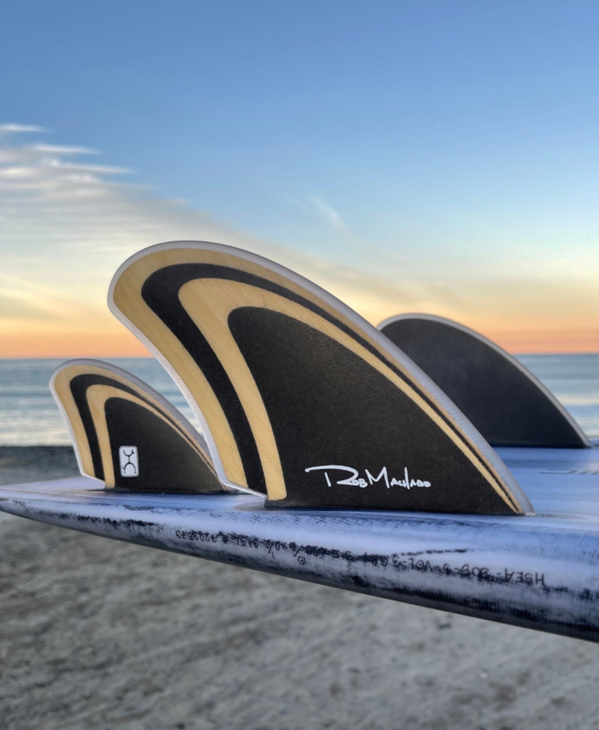 Machado Seaside Quad Fin Single Tab - Surf Finnen