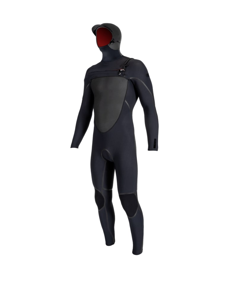 Psycho Tech 6/4+mm Chest Zip Hooded - Men's Winter Wetsuit