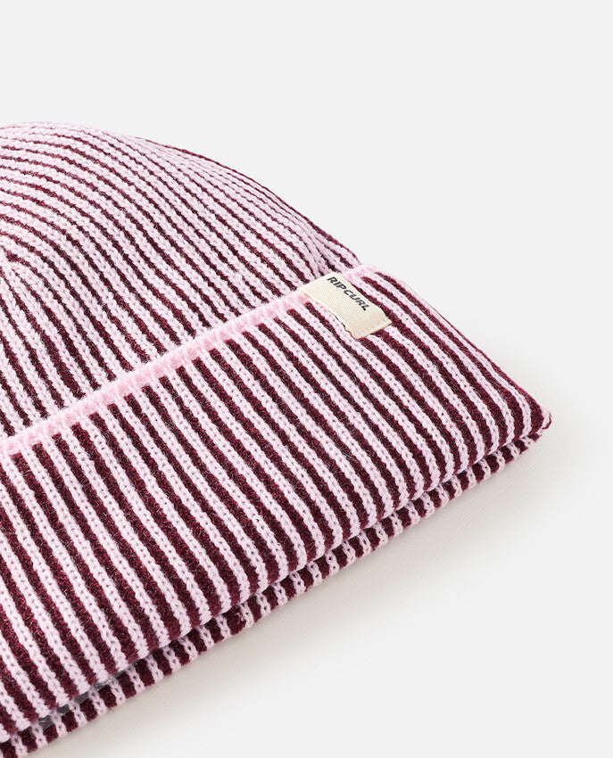 2 Tone Ribbed Reg Beanie