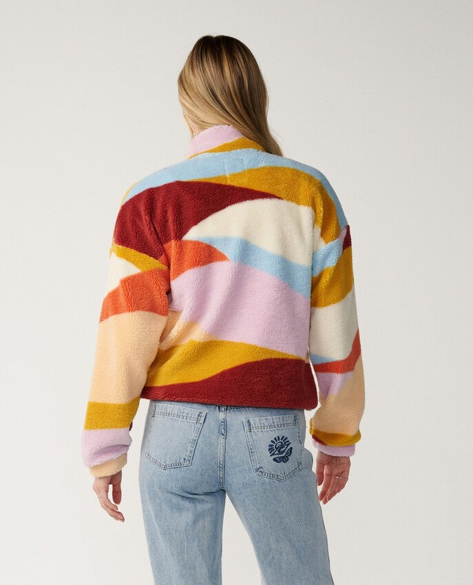 Retro Swell Standard Polar Zip-thru Fleece Trui