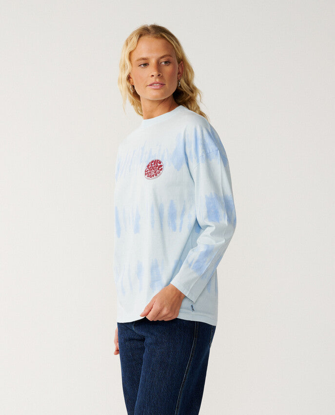 Sg Tie Dye Lange Mouwen T-shirt