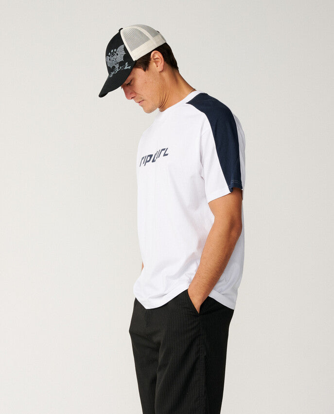 Archive Up Top Panel Tee Korte Mouwen T-shirt