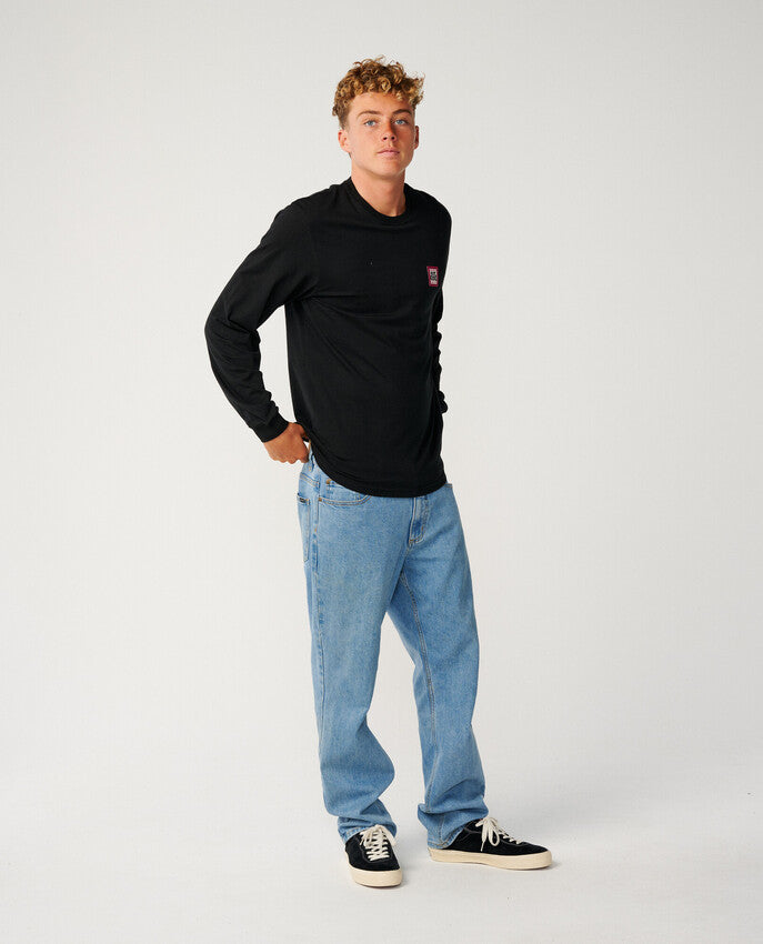 Streamline Badge Lange Mouwen T-shirt