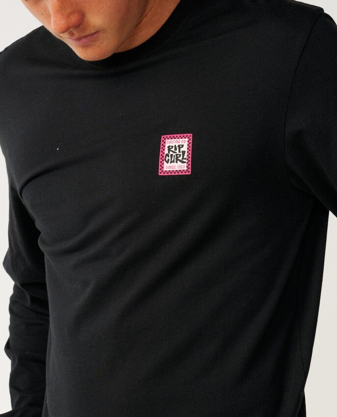 Streamline Badge Lange Mouwen T-shirt