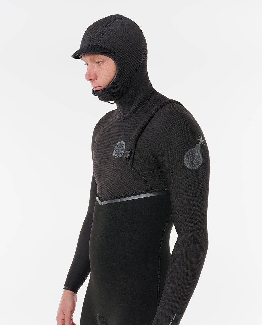 E-bomb 5/4mm Zip Free Hooded Wetsuit