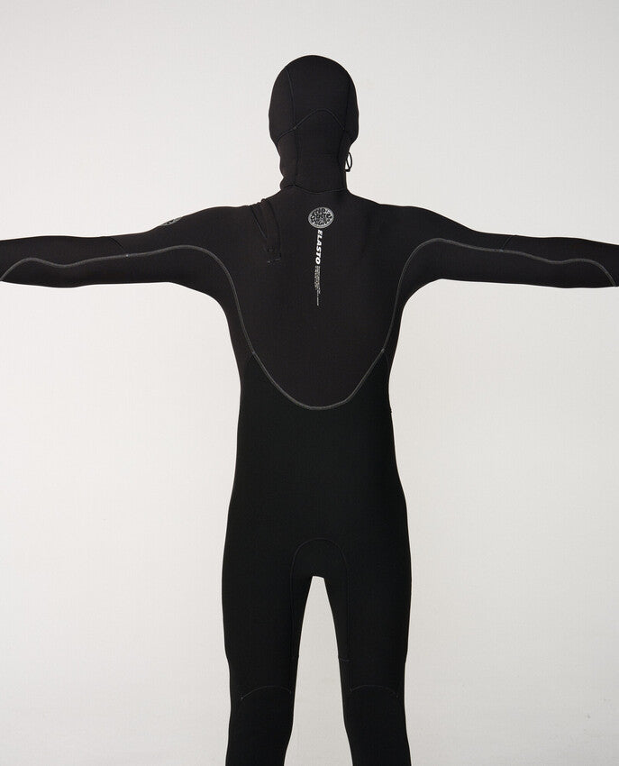 Elasto 5/4 Chest zip Hooded Wetsuit