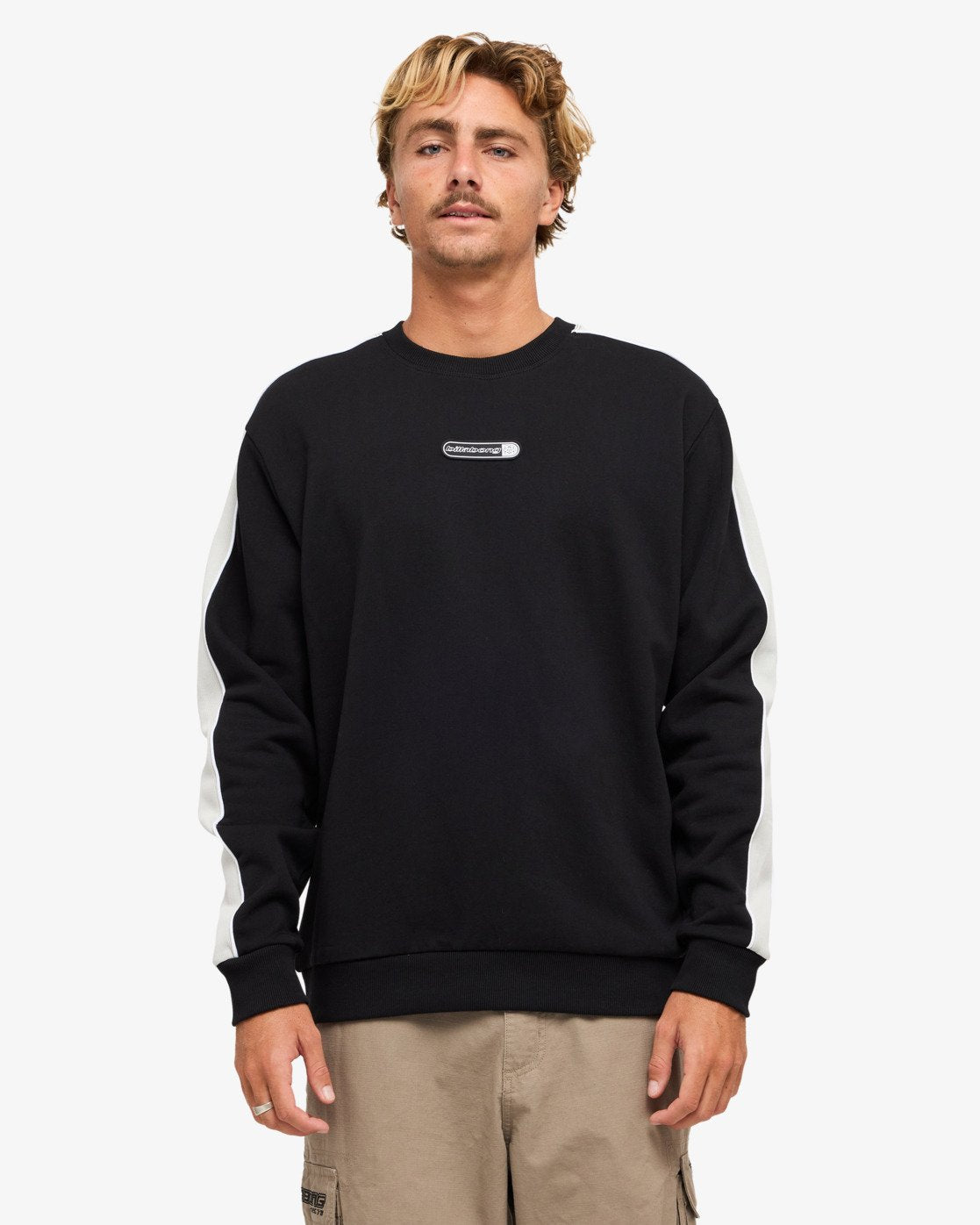 Spec Bio Pill Crew Neck Fleece Top Voor Heren