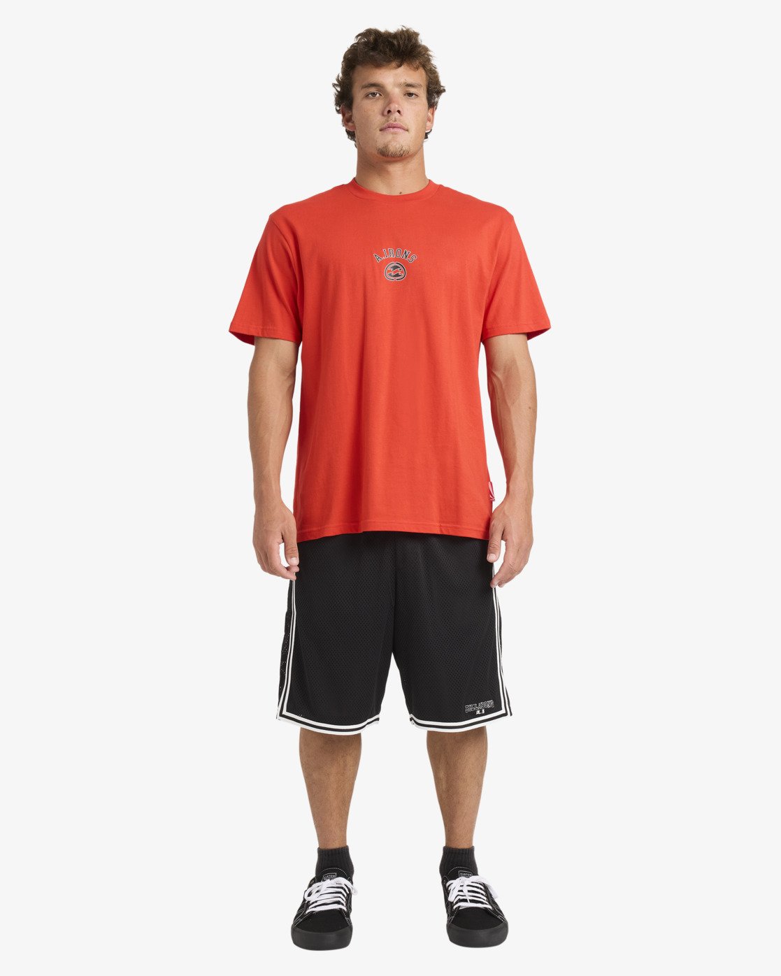 A.i Bio Wave Short Sleeve Screen Tee Voor Heren