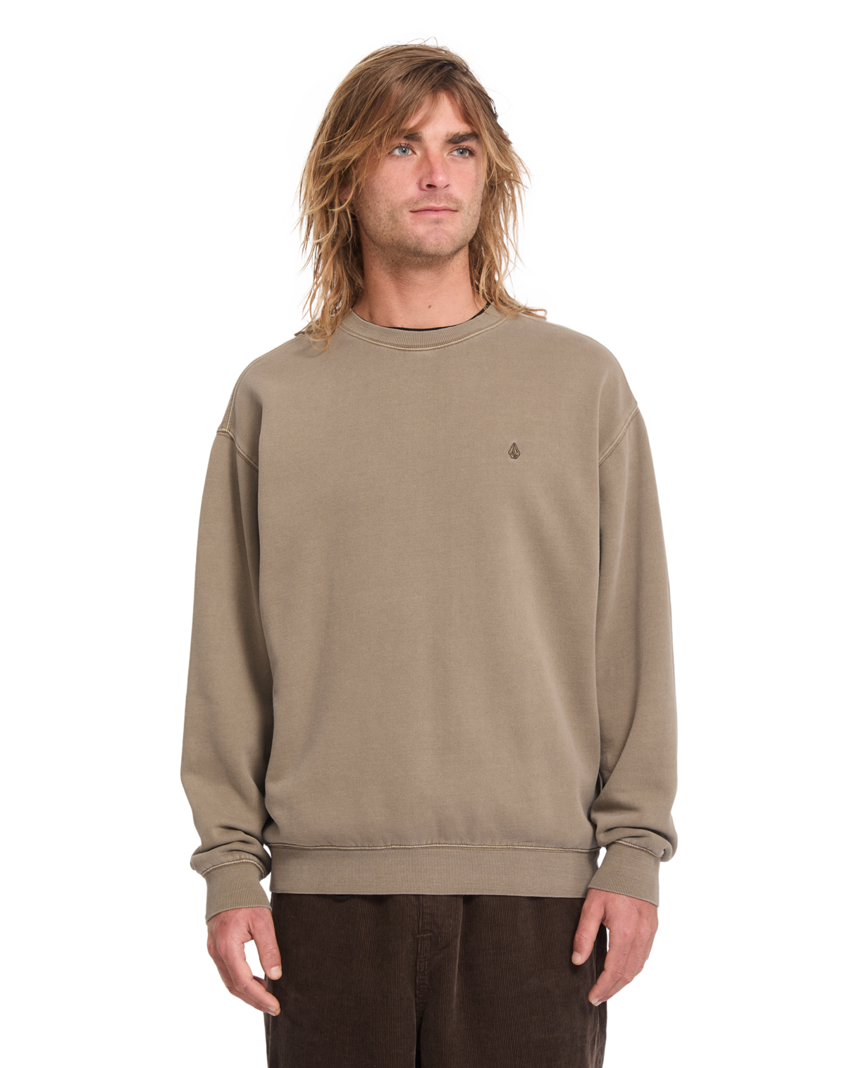Single Stone Crew Fleece Trui