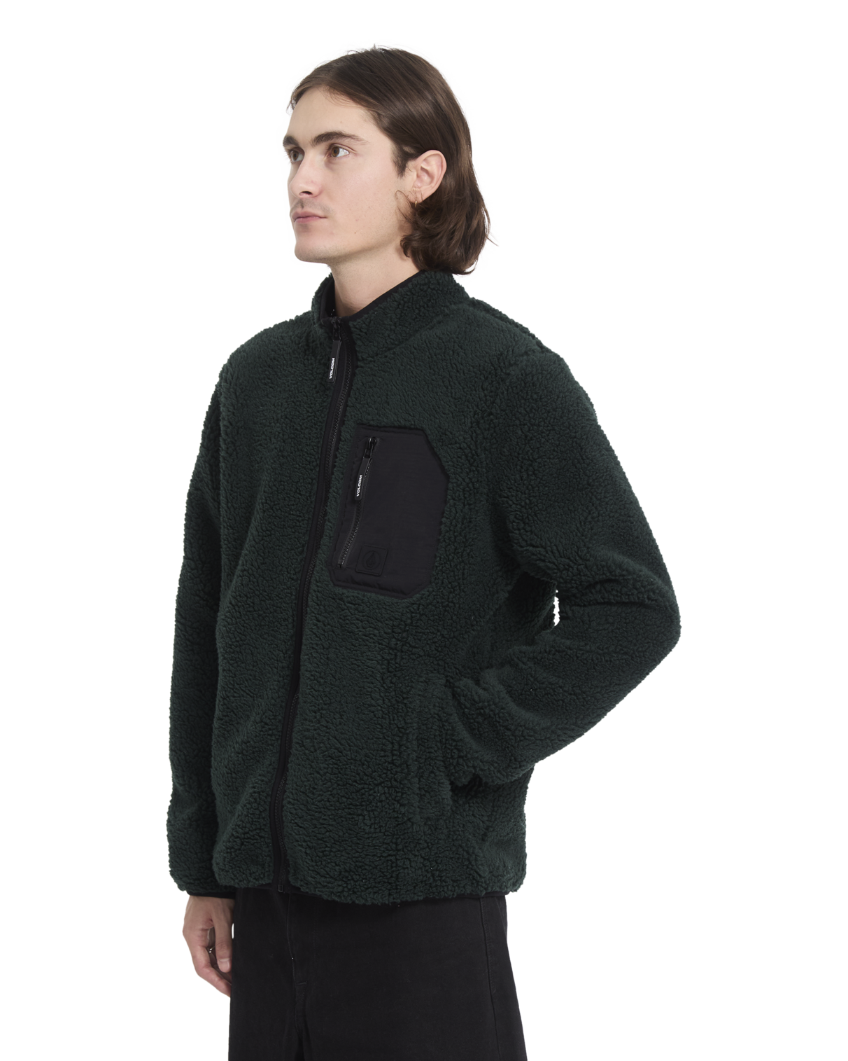 Muzzer Fuzzar Zip Fleece Trui