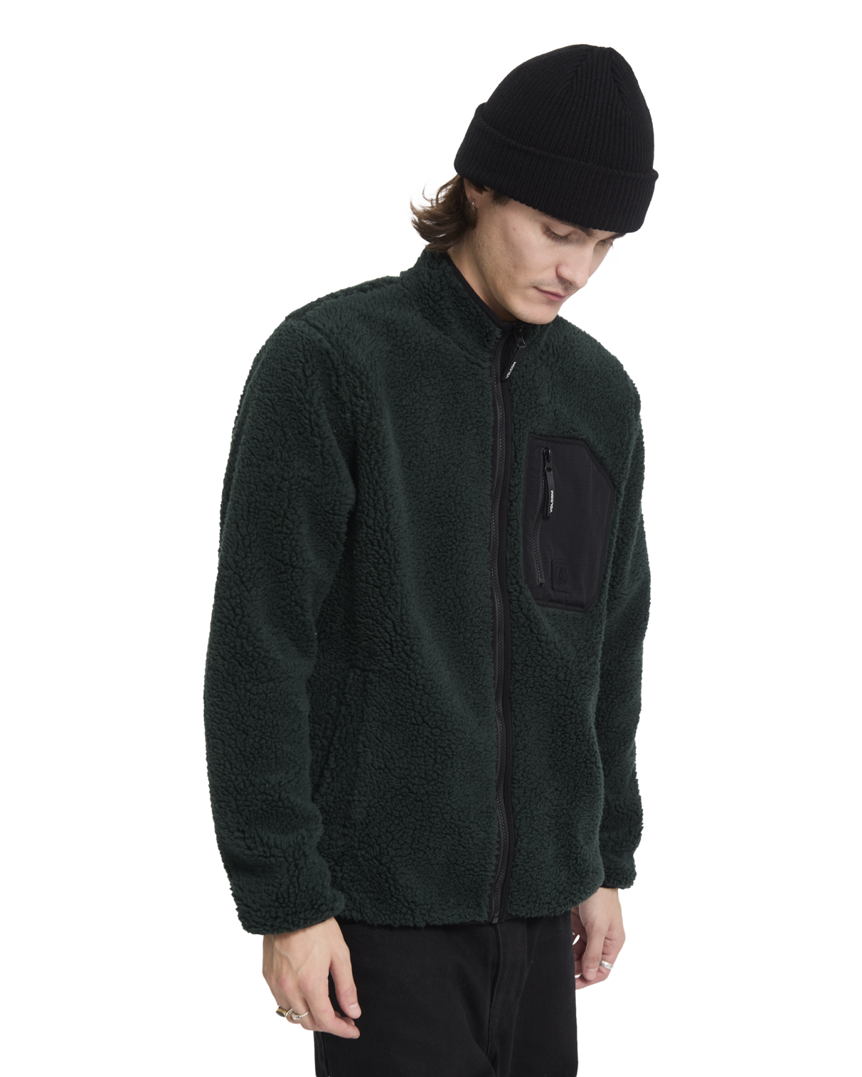 Muzzer Fuzzar Zip Fleece Trui