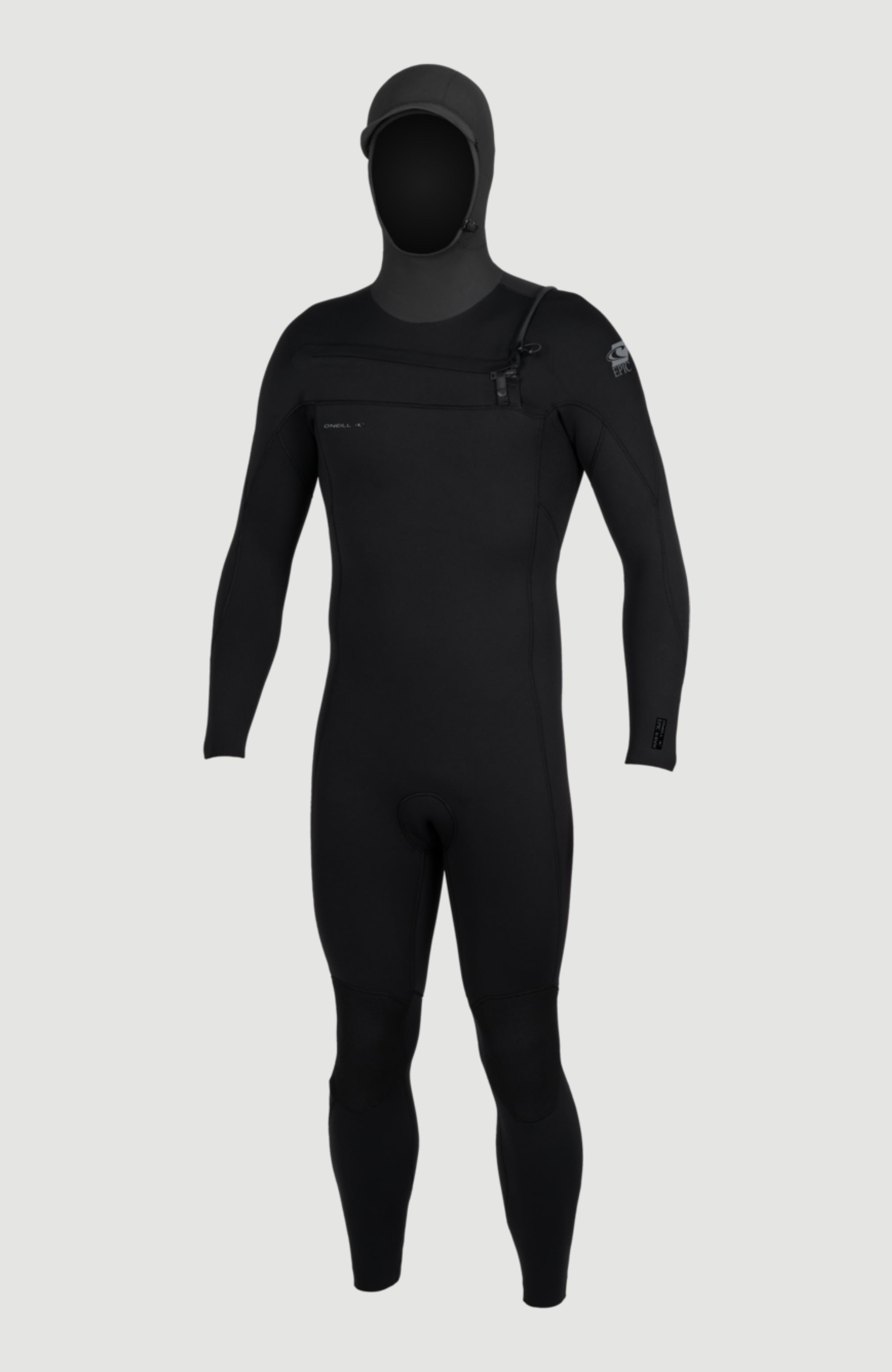 Epic 6/4mm Chest Zip Hooded Heren Wetsuit