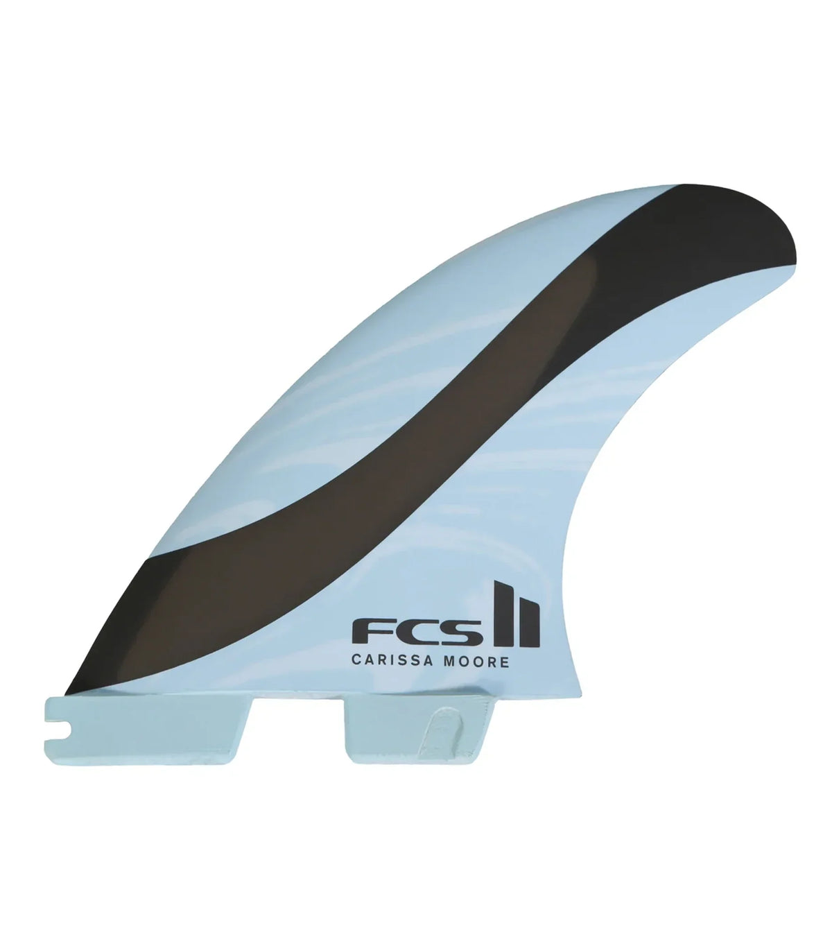 FCS II Carissa Moore Performance Core AirCore Thruster Fins - Blue