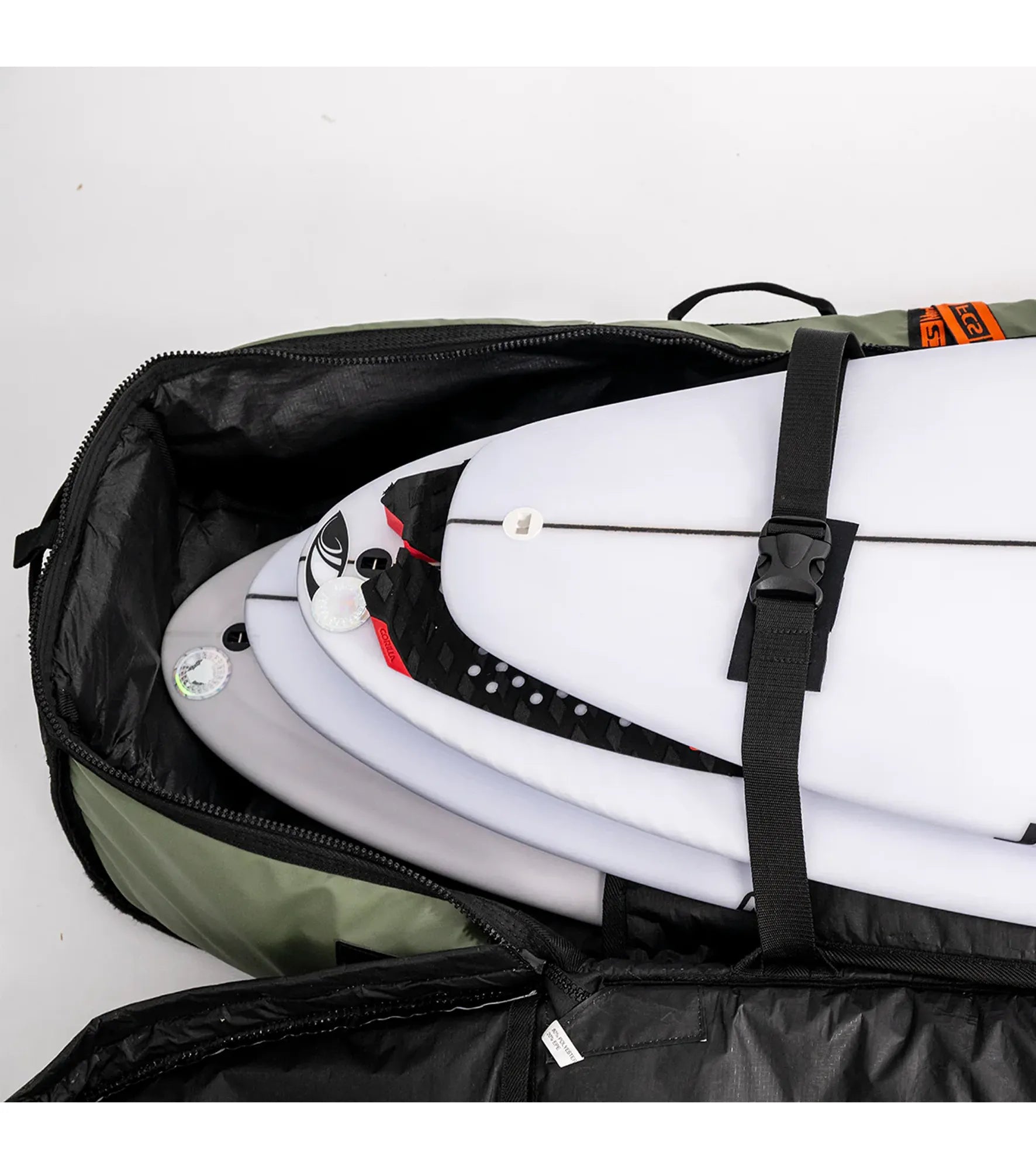FCS Travel 3 Shortboard / Fish Board Bag GO-Light