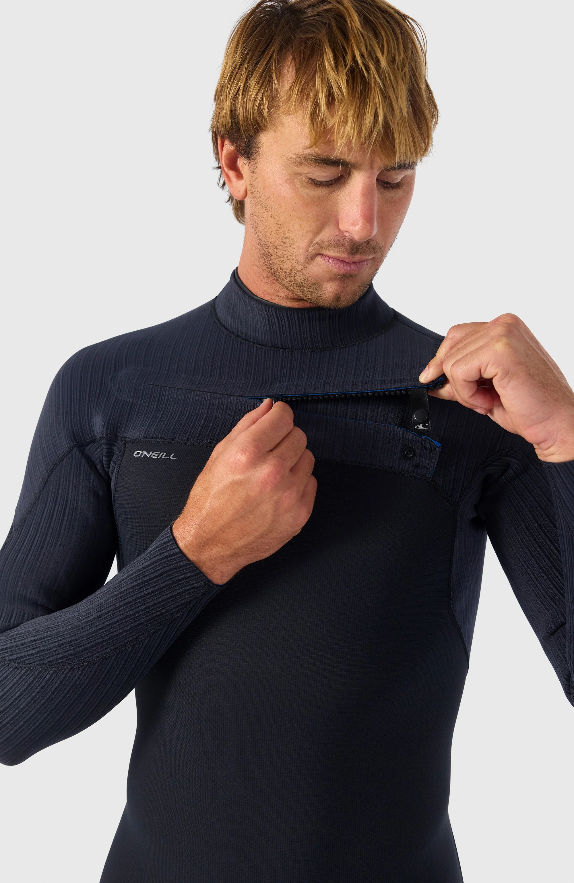 Hyperfreak Plus 3/2mm Chest Zip Full Wetsuit Voor Heren