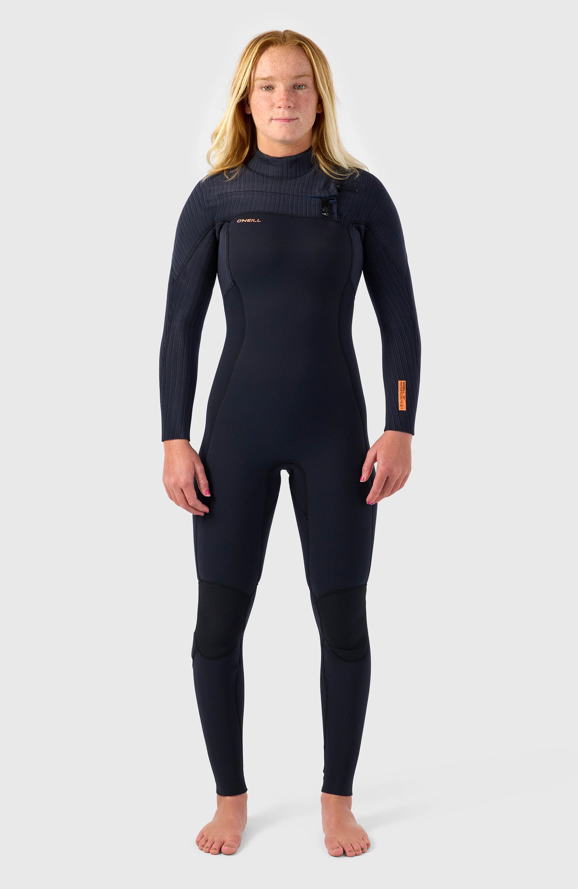 Hyperfreak Plus 4/3mm Chest Zip Full Wetsuit Voor Dames