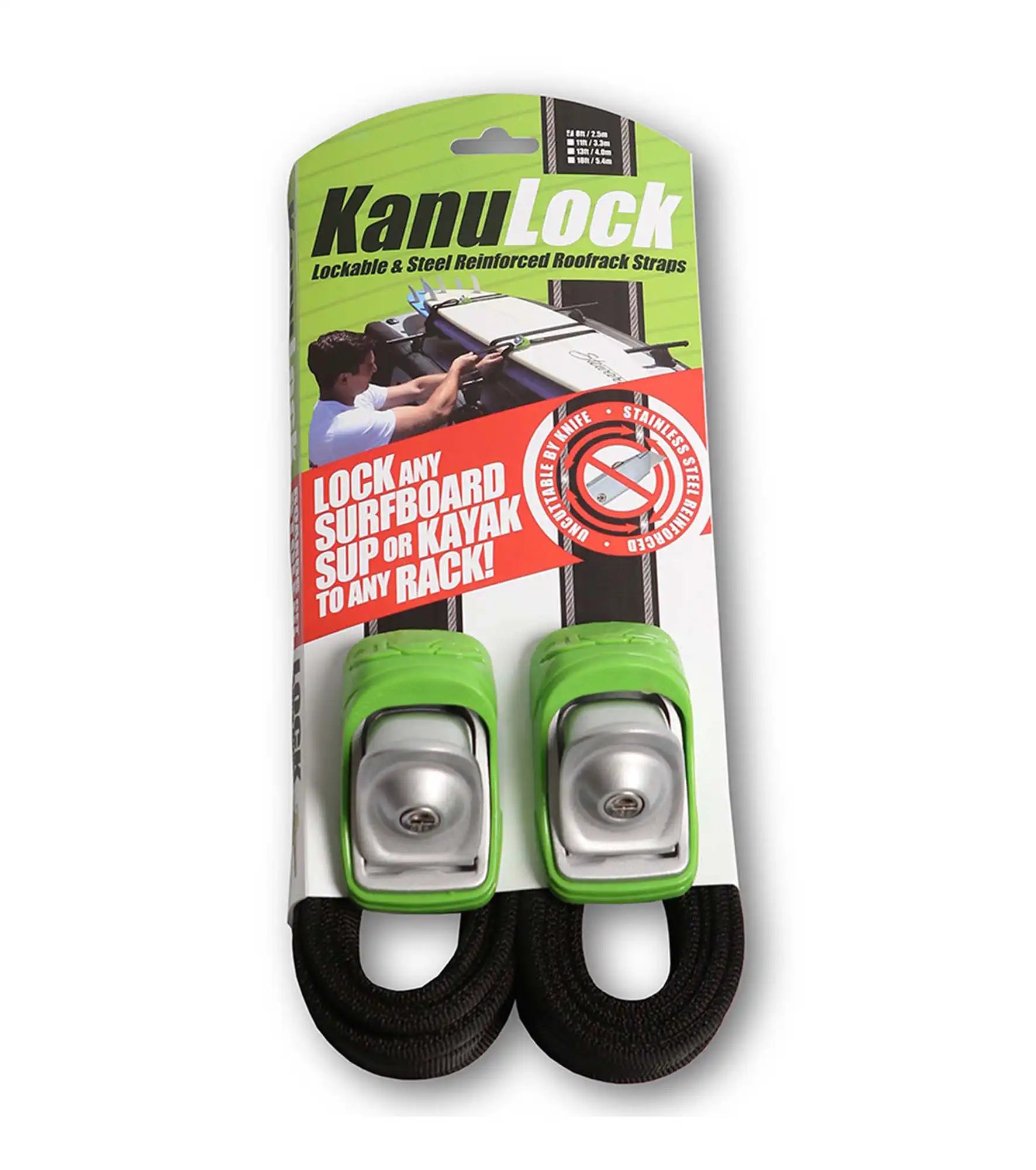 Kanulock Lockable Tiedown Set - Spanbanden