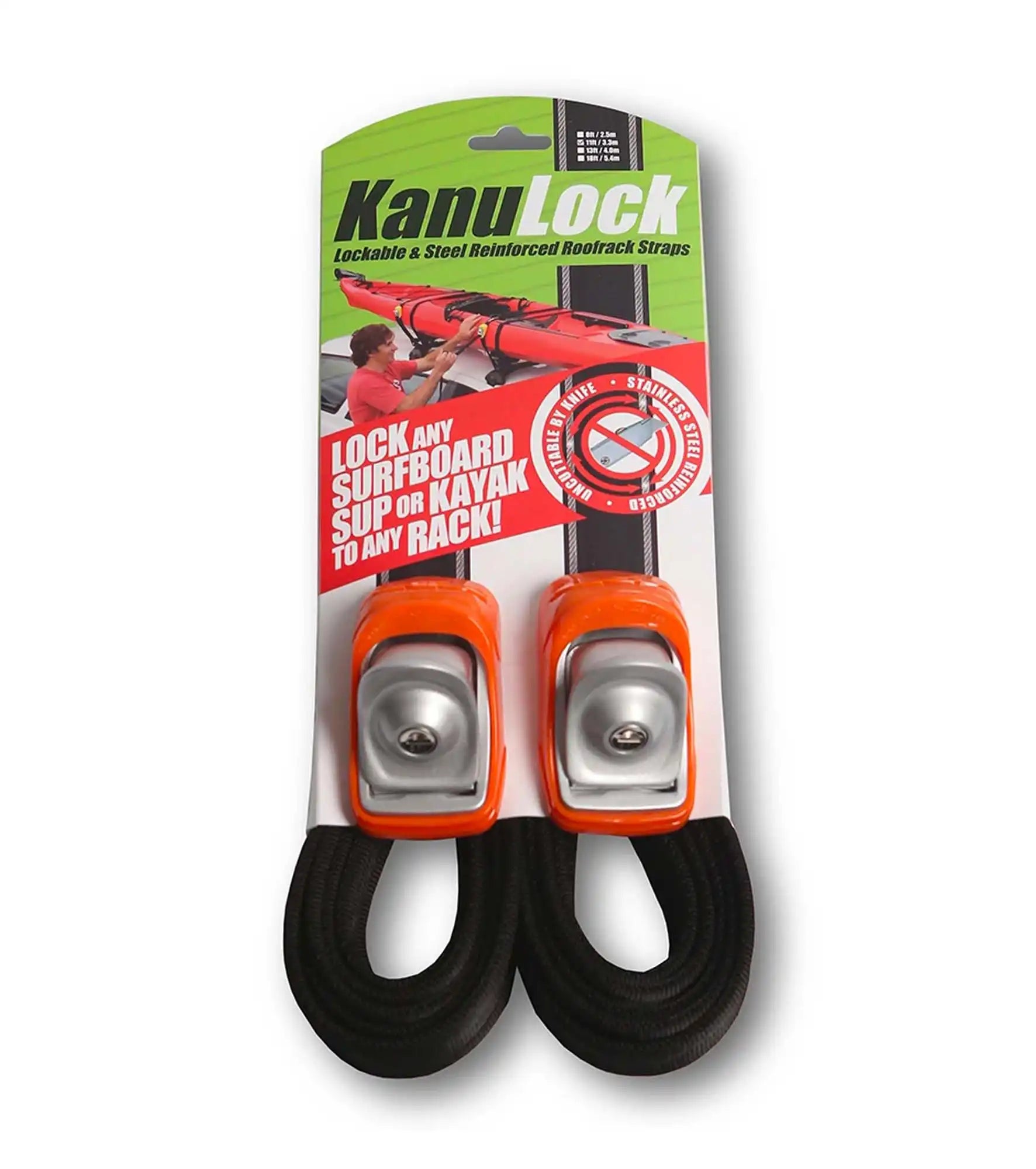 Kanulock Lockable Tiedown Set - Spanbanden