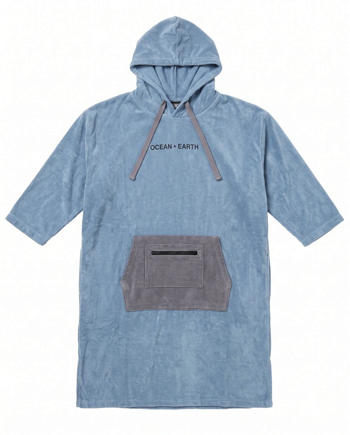 Mens Surf Essential L/S Hooded Poncho