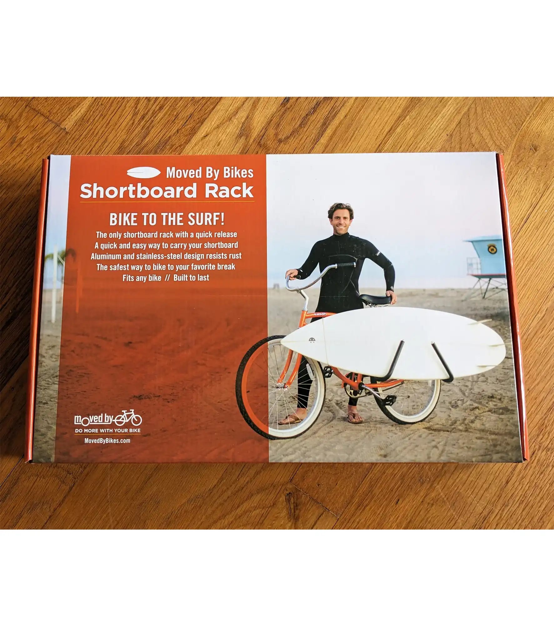 Moved By Bikes - Shortboard Rack