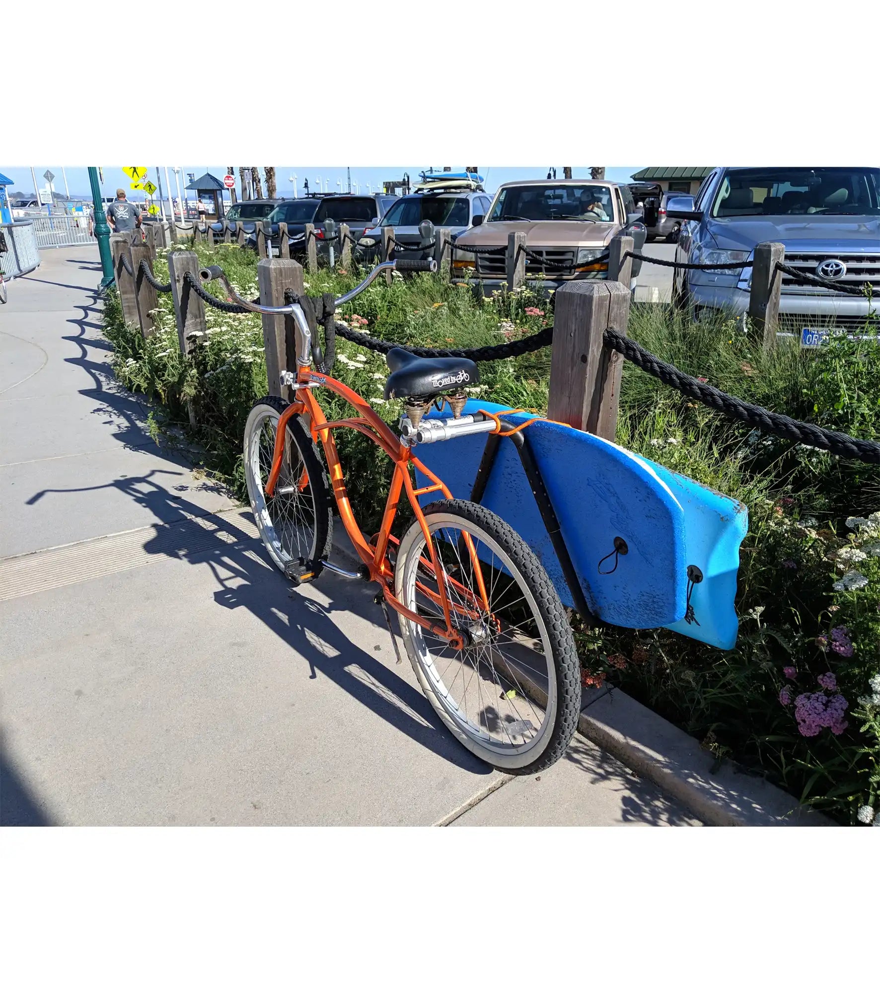 Moved By Bikes - Shortboard Rack