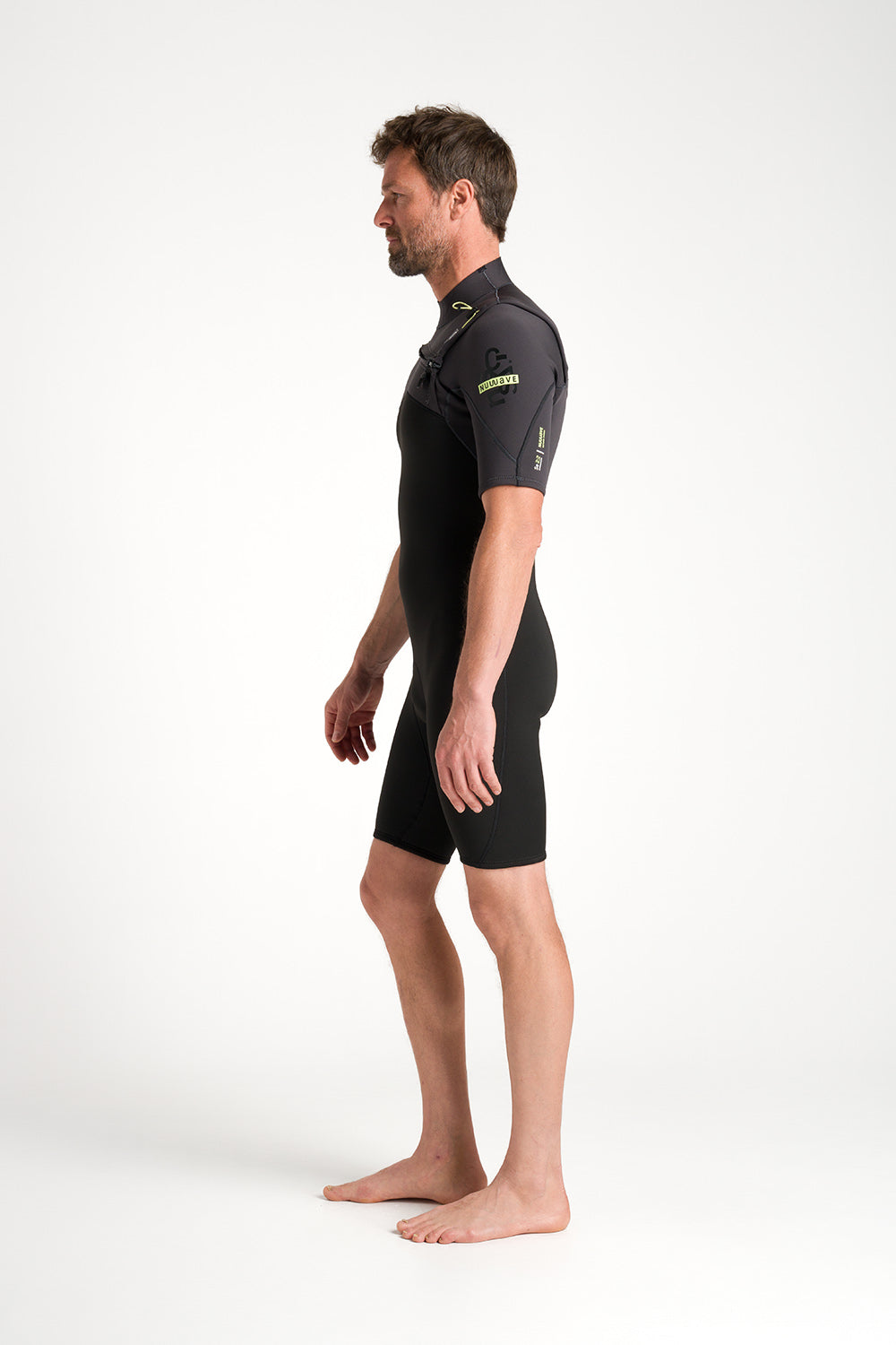 NuWave Session Lite 2:2 Chest Zip Heren Shorti