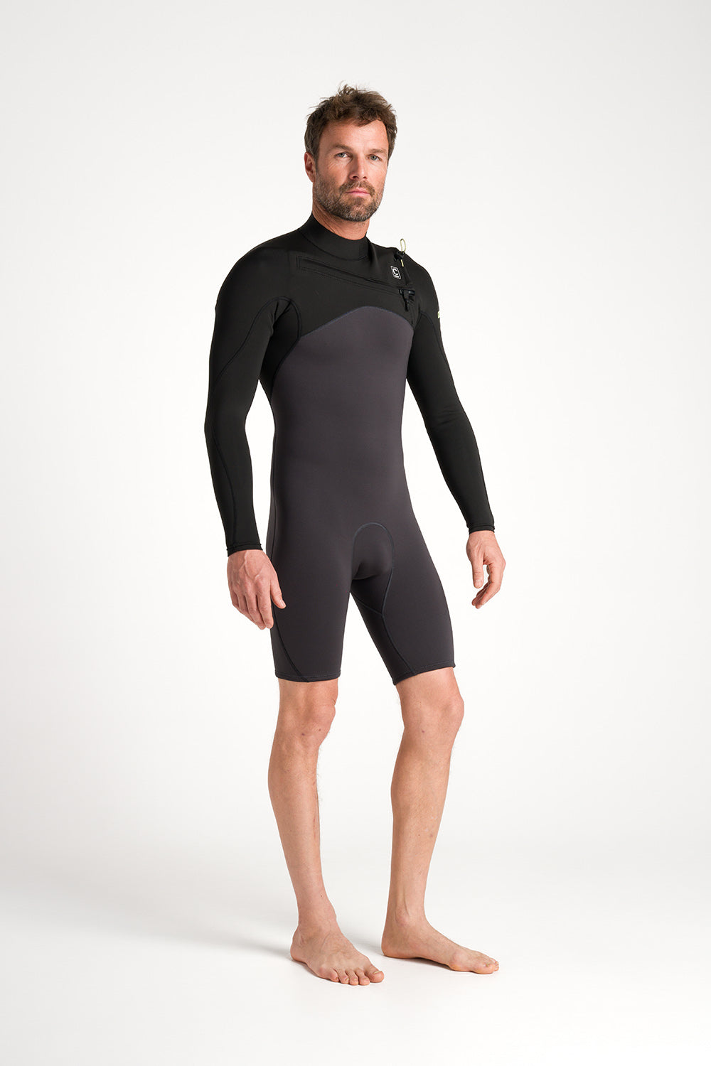 NuWave Session Lite 2:2 Men's Chest Zip Springsuit