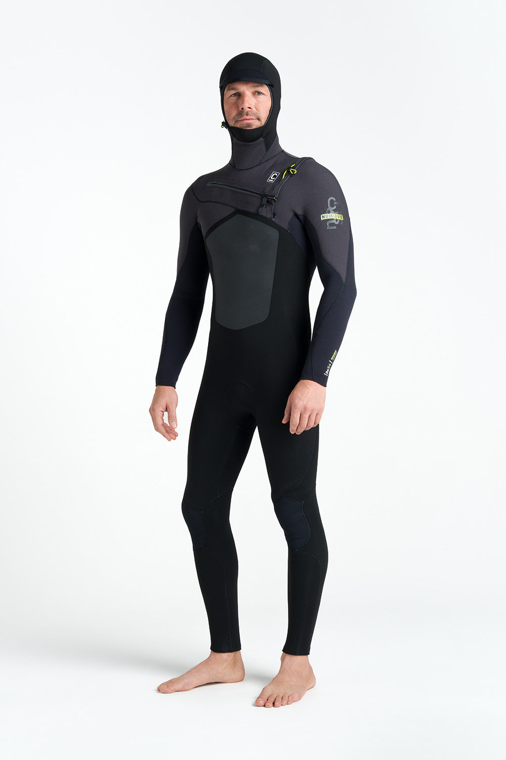 NuWave ReWired 5:4 Heren GBS Hooded Chest Zip Steamer