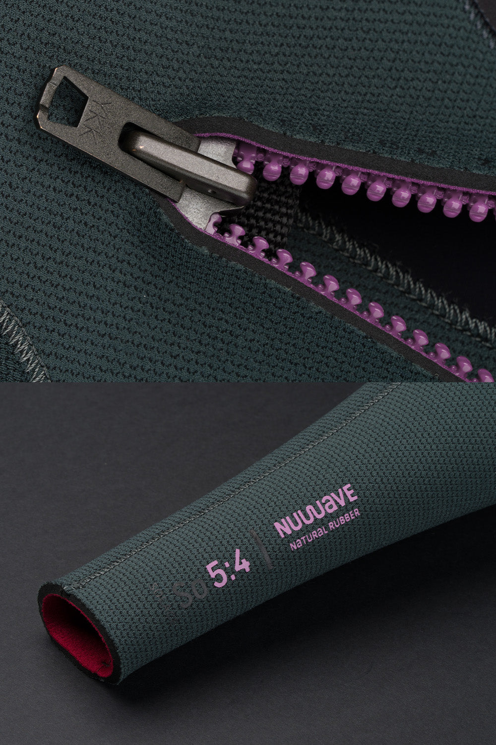 NuWave Solace 5:4:3 Dames GBS Chest Zip Steamer