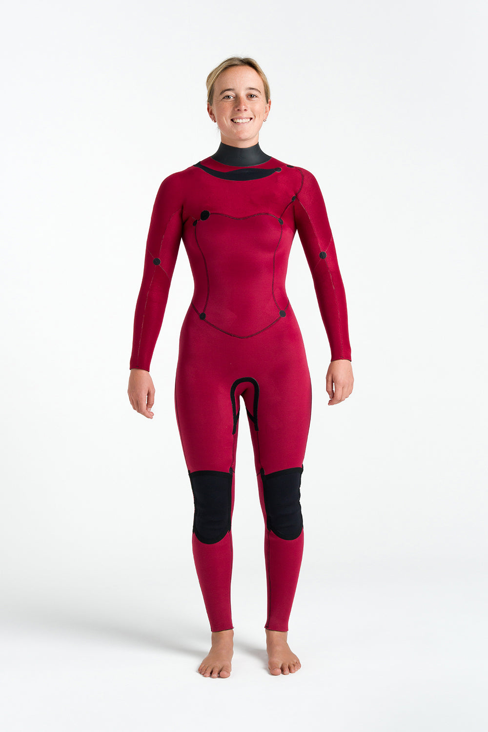 NuWave Solace 5:4:3 Dames GBS Chest Zip Steamer
