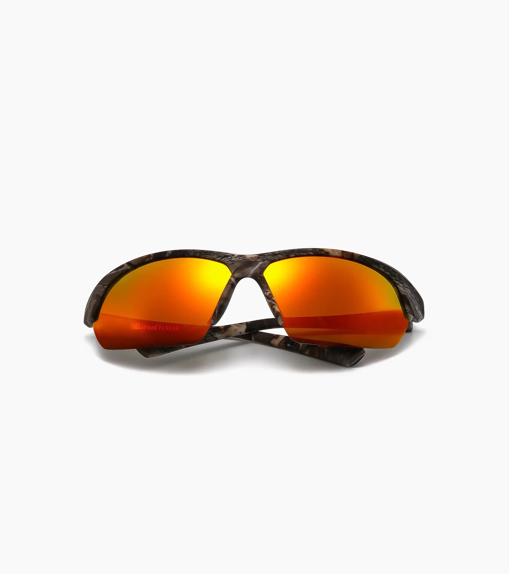 Ritual Vision - Break & Enter - Combat / Orange Reflective - Gepolariseerd - Zonnebril