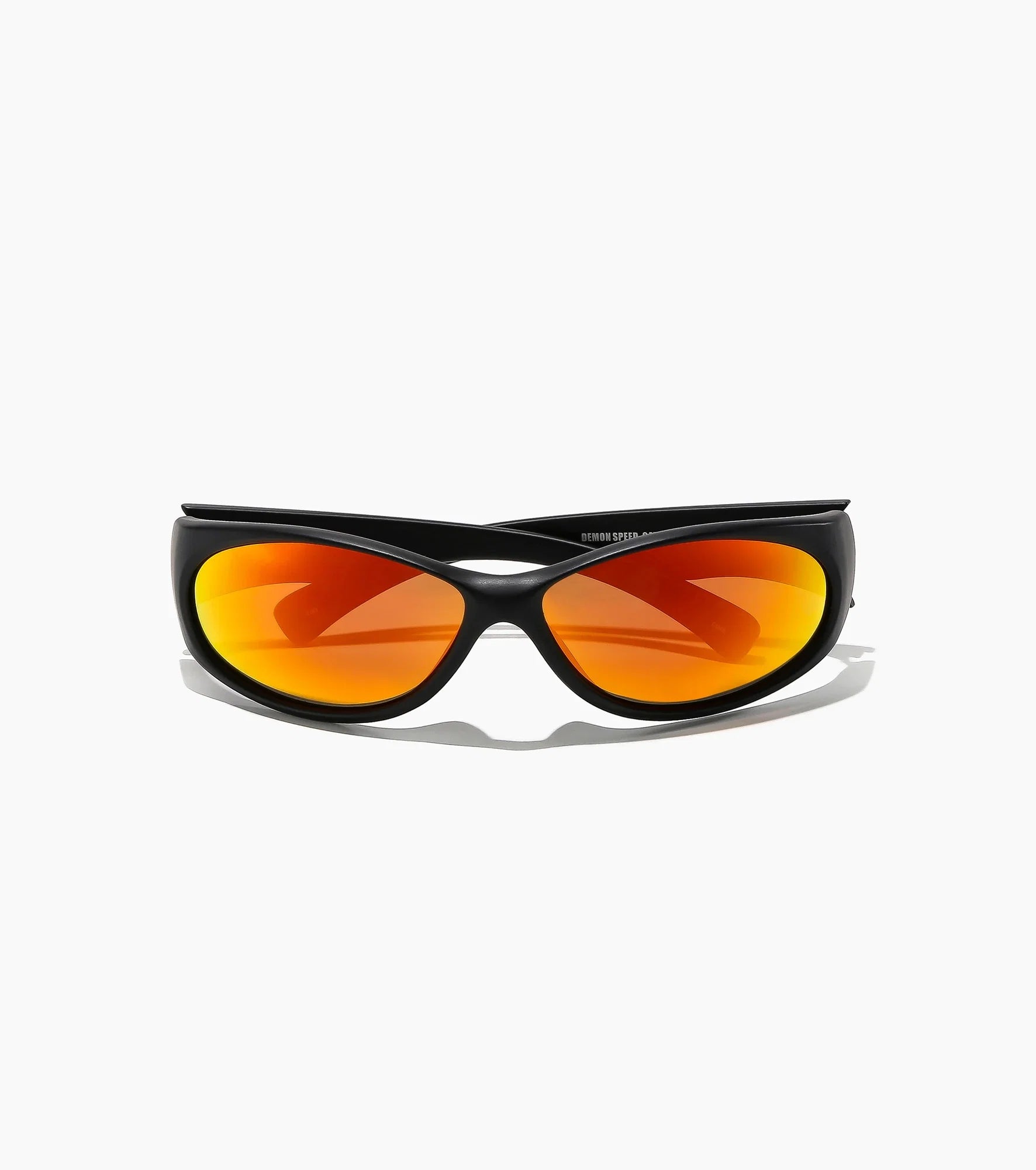 Ritual Vision - Demon Speed - Matte Black / Reflective Orange - Gepolariseerd - Zonnebril