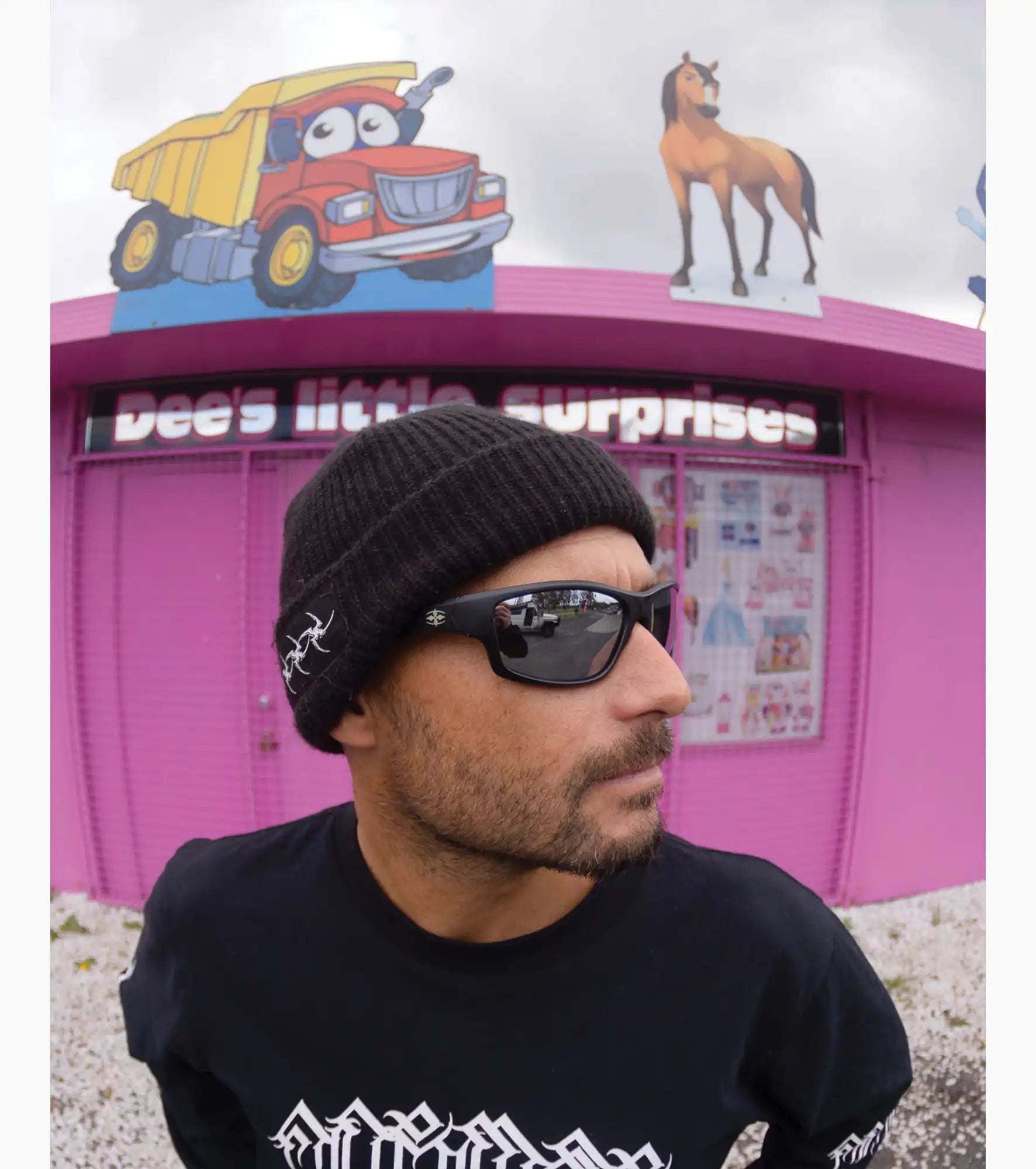 Ritual Vision - Teenage Zero - Matte Black / Silver Grey - Gepolariseerd - Zonnebril