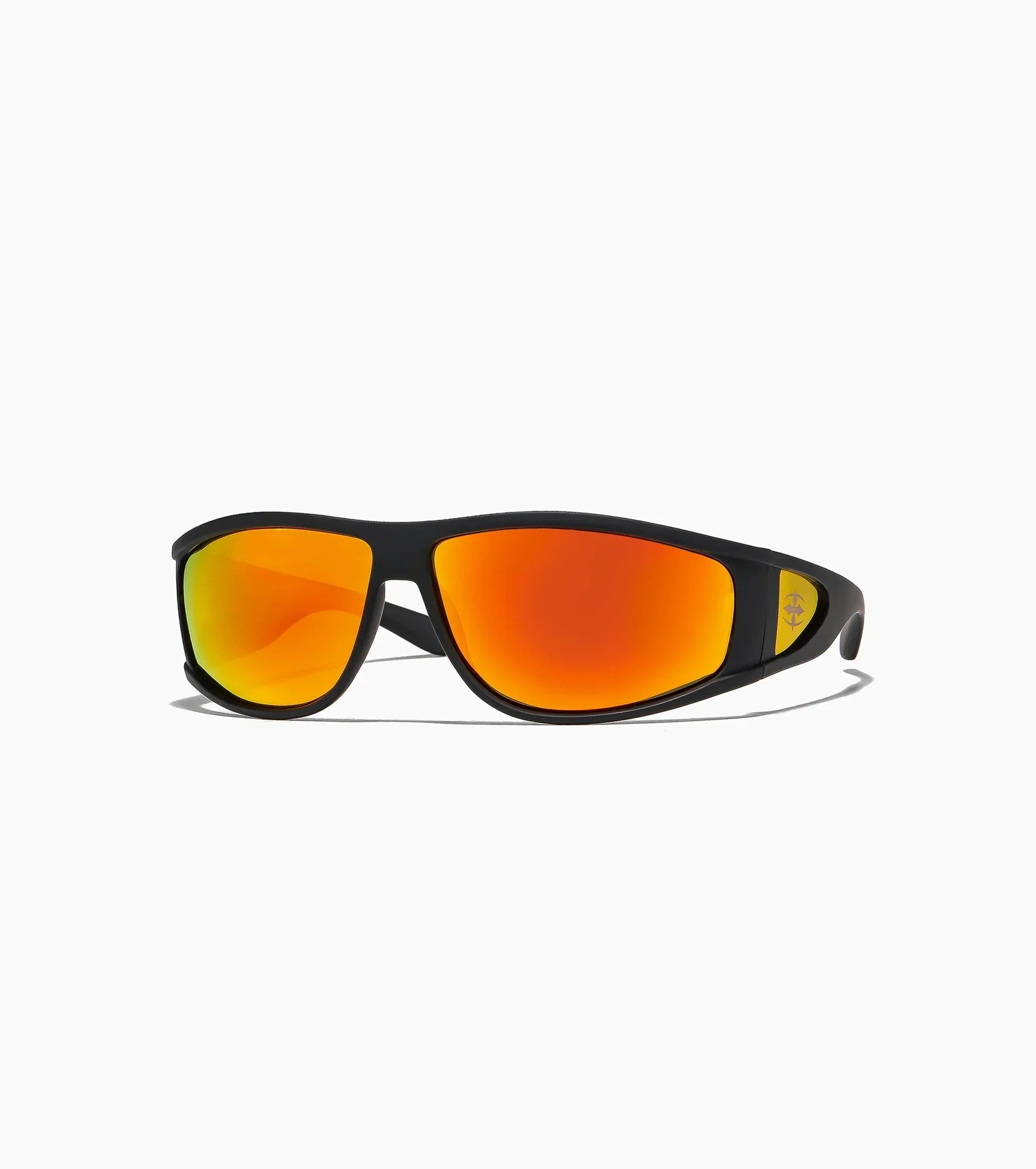 Ritual Vision - The Vacationer - Matte Black / Orange Reflective - Gepolariseerd - Zonnebril