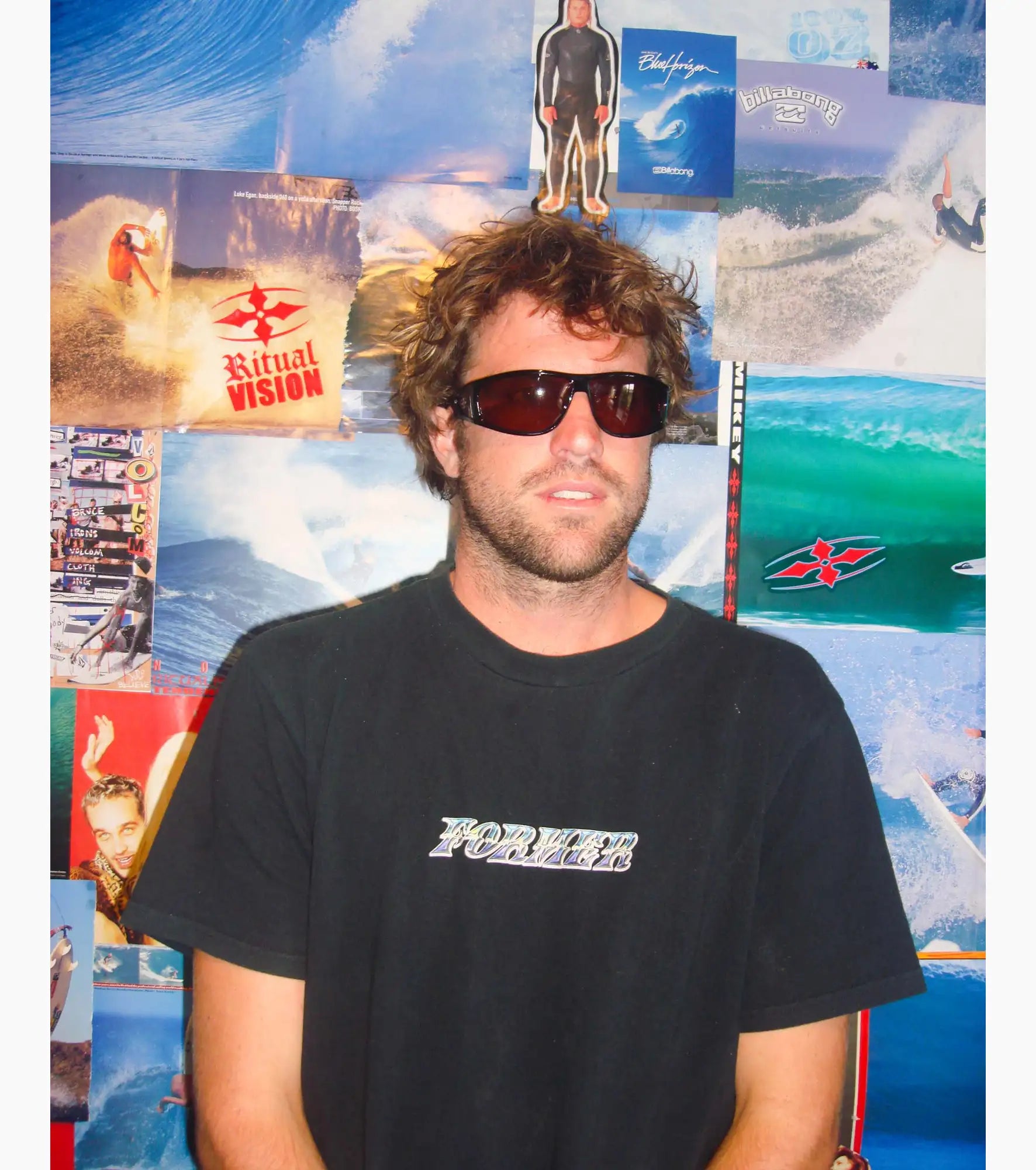 Ritual Vision - The Vacationer - Matte Black / Orange Reflective - Gepolariseerd - Zonnebril