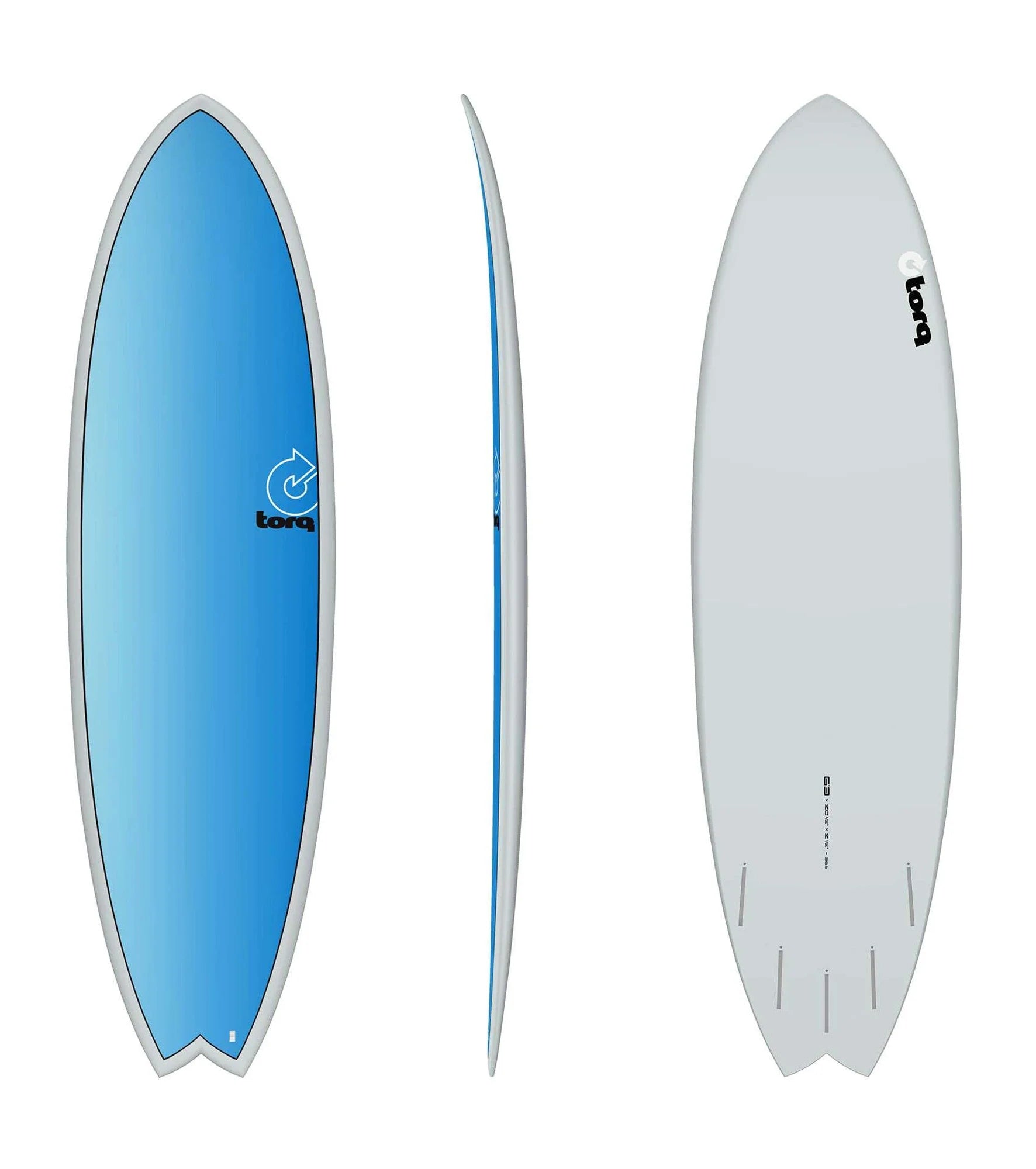 Torq Mod Fish TET - Futures - 5 Fin - End of Range