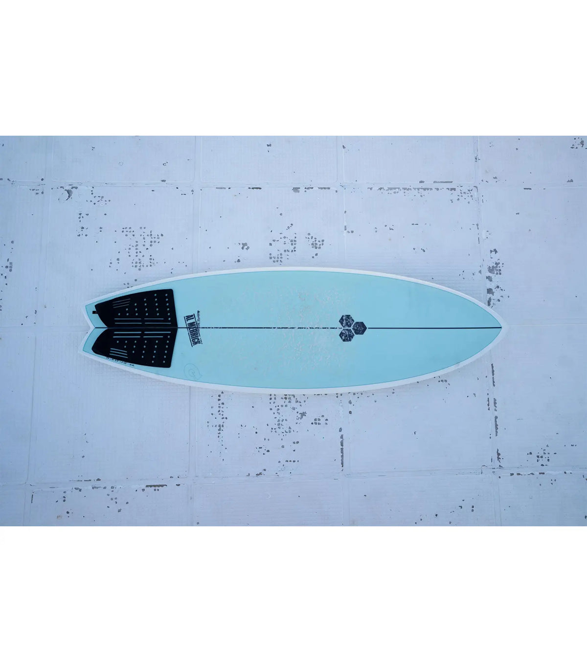 Channel Islands Pod Mod - Al Merrick - X-Lite - Futures - 5 Fin - Glacier Blue
