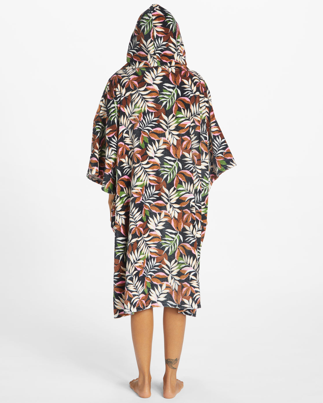 Hooded Towel Dames Poncho