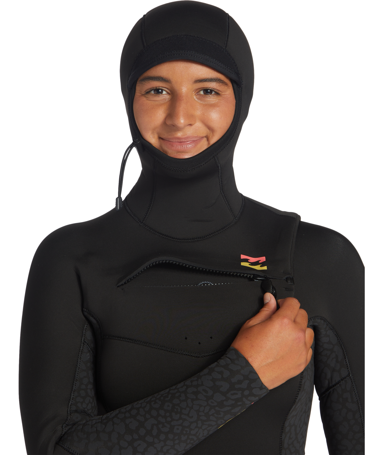 5/4mm Synergy Hooded Chest Zip Wetsuit