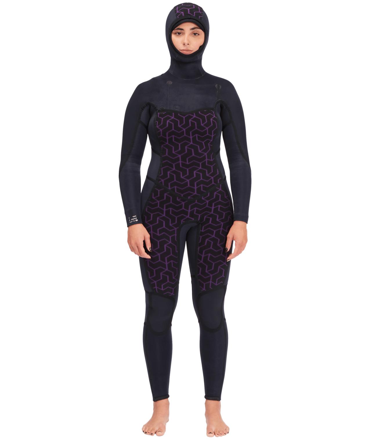 5/4mm Synergy Hooded Chest Zip Wetsuit