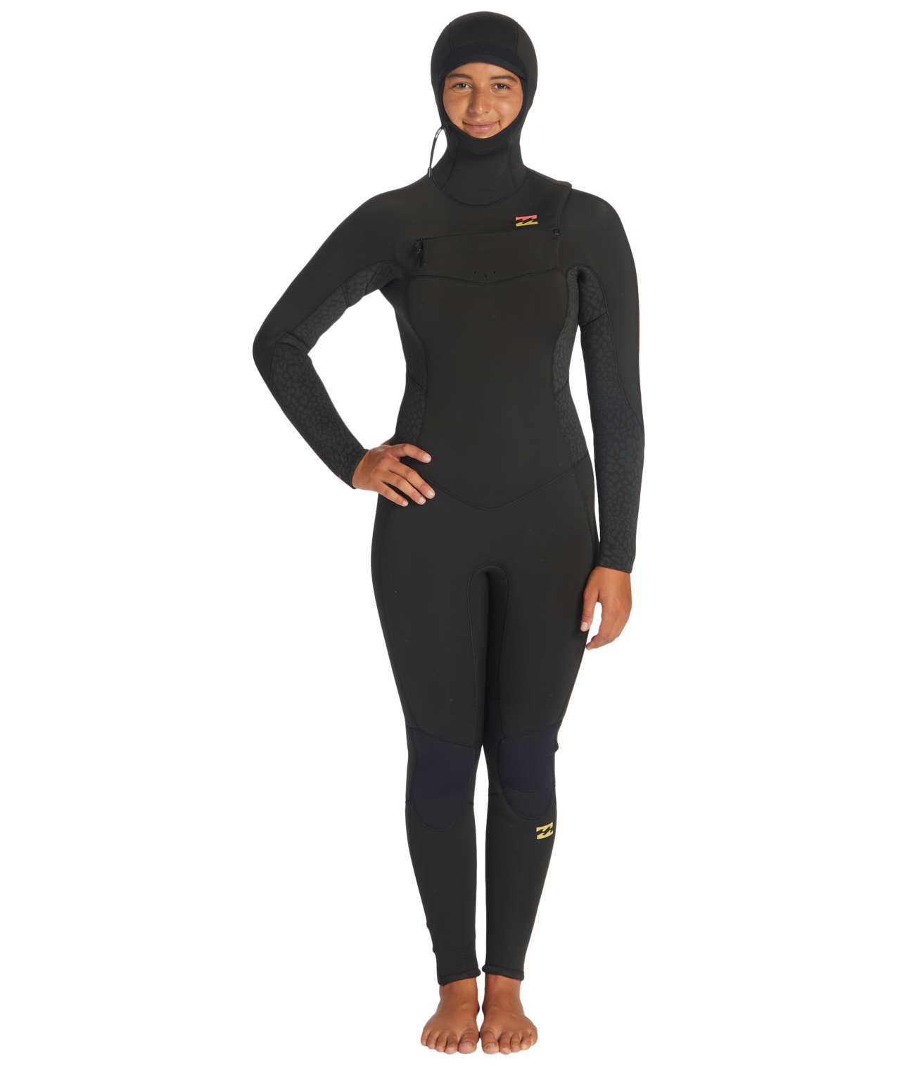 5/4mm Synergy Hooded Chest Zip Wetsuit