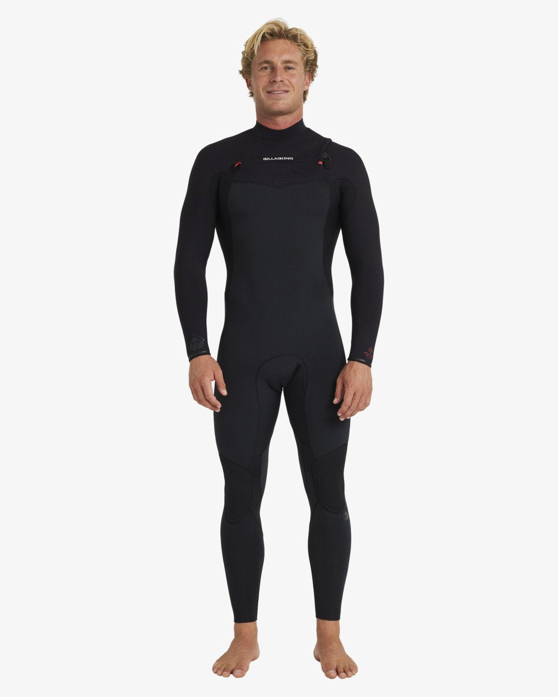 4/3mm Revolution Natural - Wetsuit met een Borstrits voor Heren
