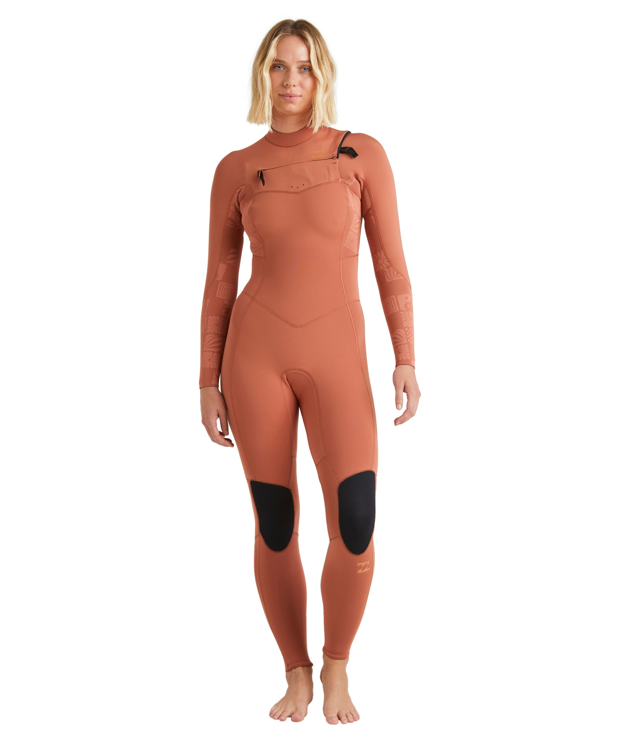 Billabong 4/3mm Synergy Natural Chest Zip - Womens Fullsuit