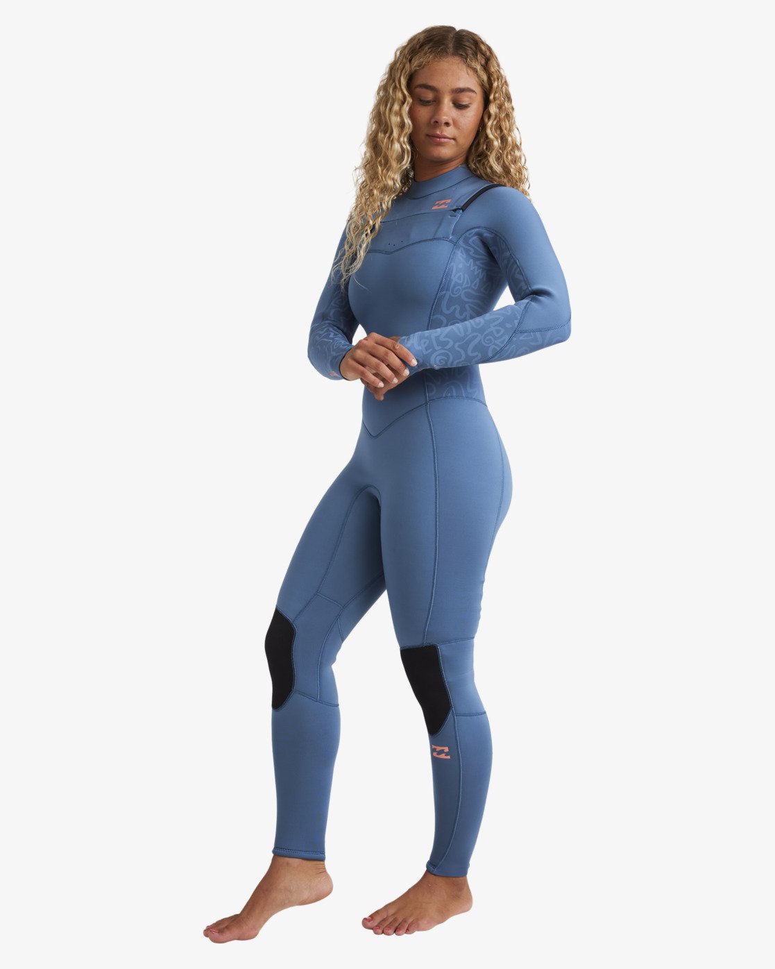 403 Synergy Natural Chest Zip Full - 4/3mm GBS Wetsuit Voor Dames