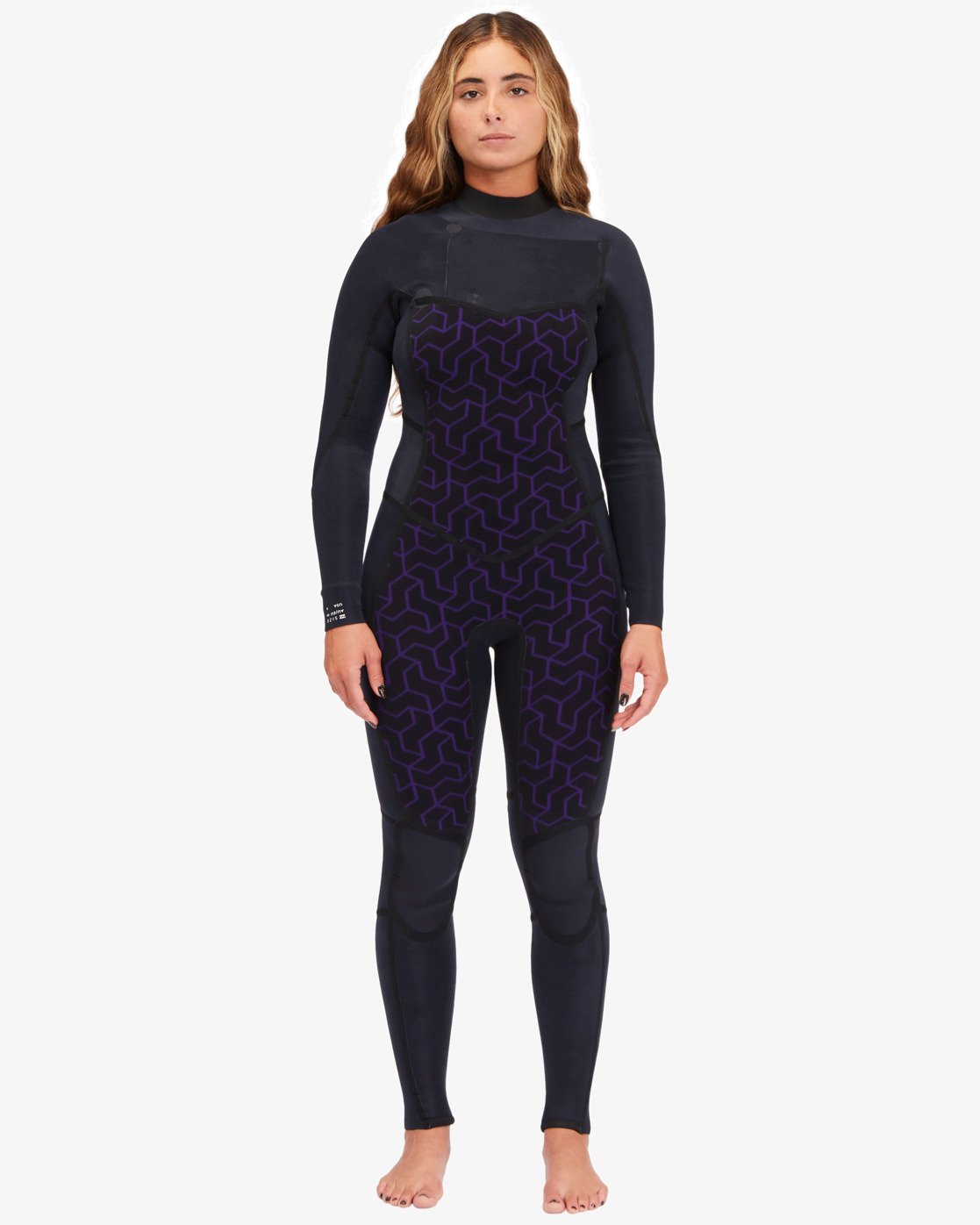 Billabong 403 Synergy Natural Chest Zip Full - 4/3mm GBS Wetsuit Für Damen