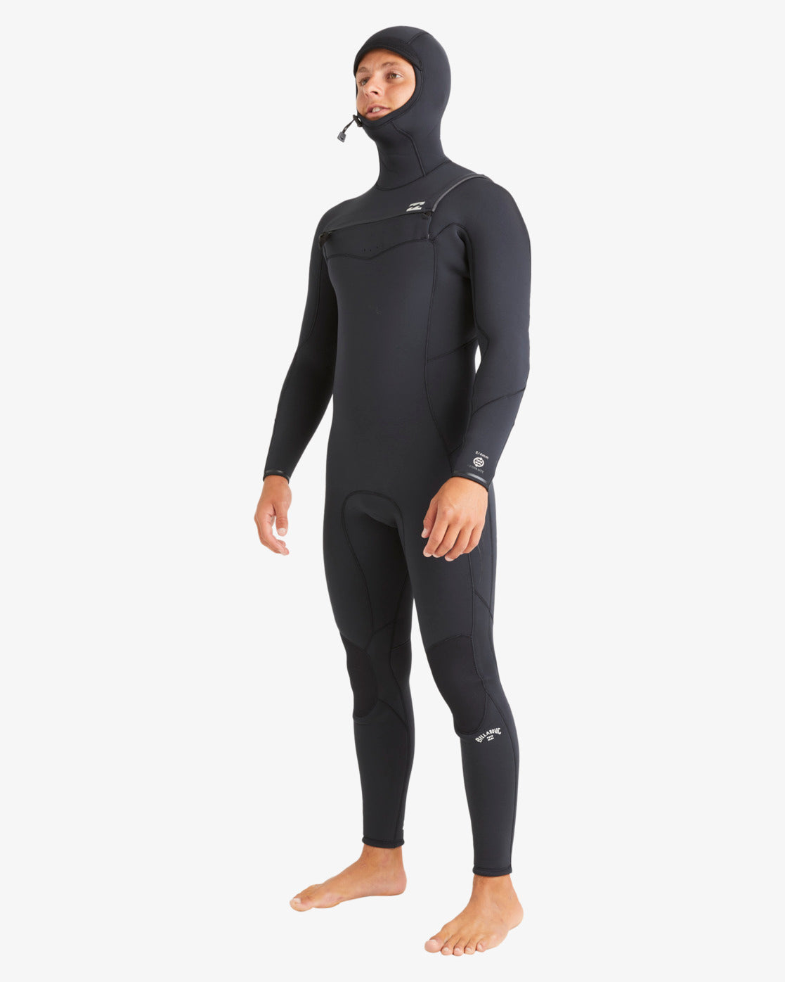 5/4mm Absolute Natural - Wetsuit met een Borstrits voor Heren