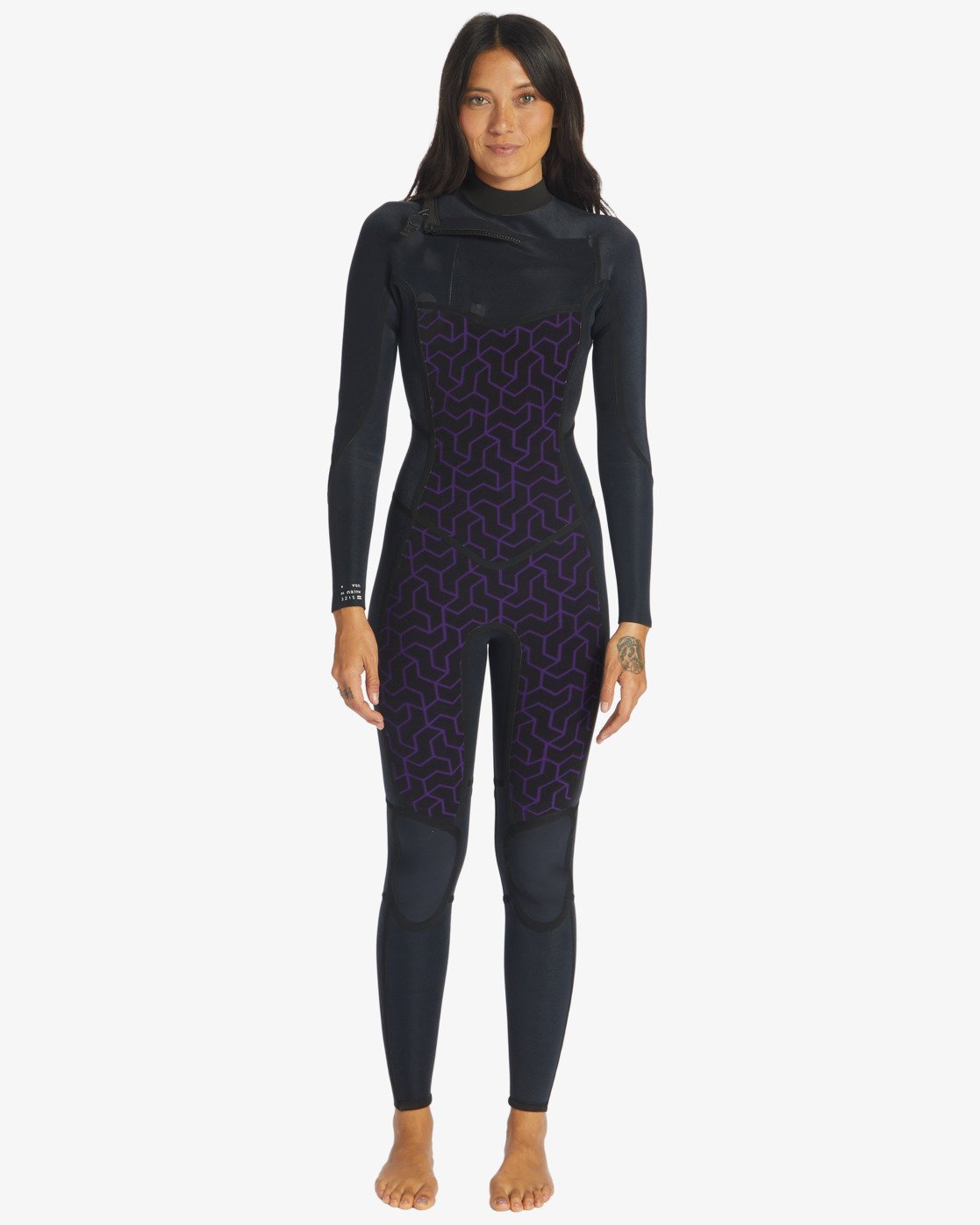 Billabong 5/4mm Synergy - Chest Zip Wetsuit for Women
