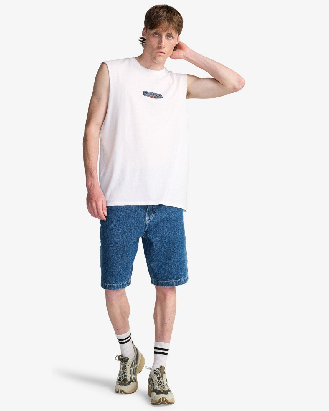 Burleigh Mu - Muscle T-Shirt Voor Heren