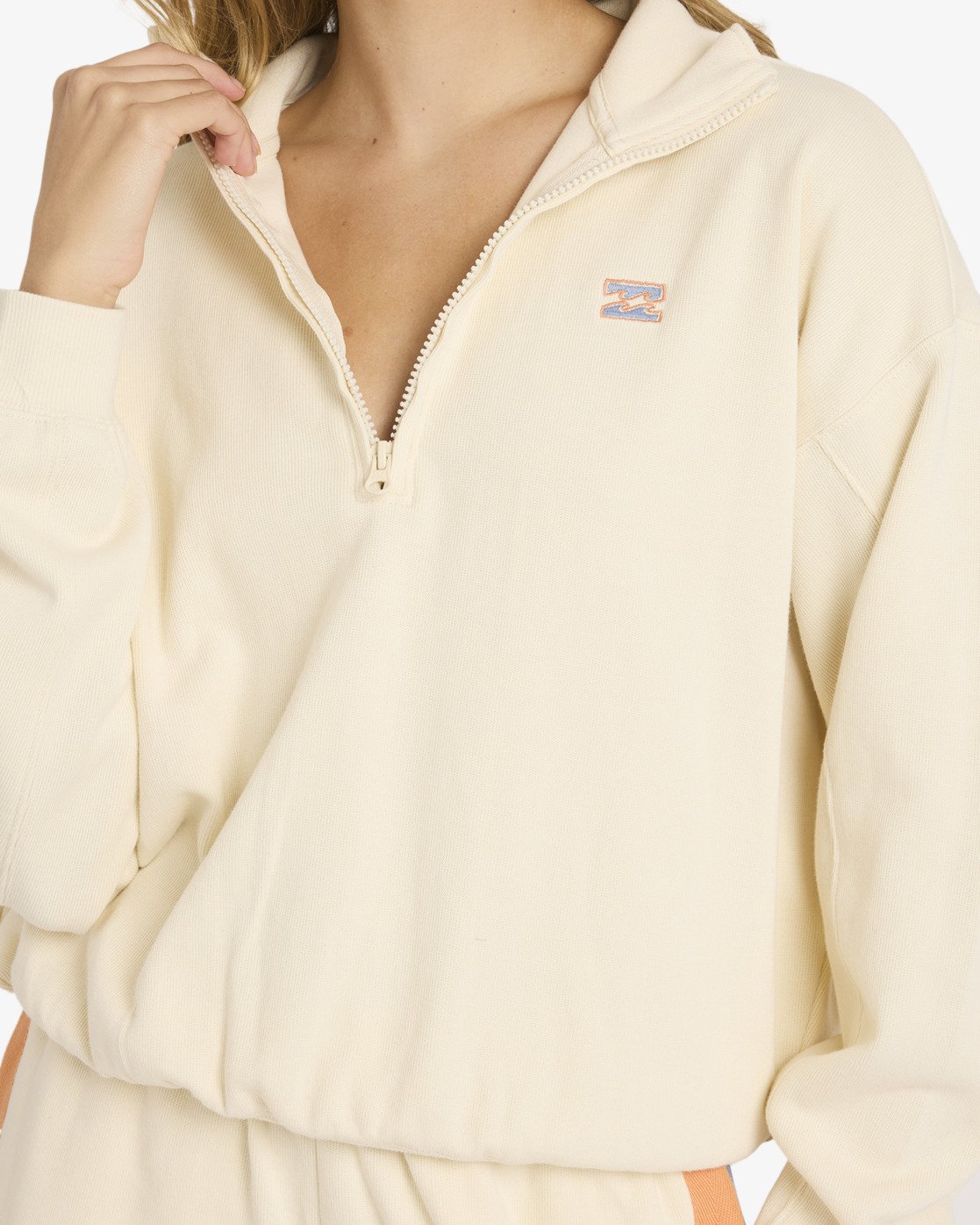Classic Feels Half Zip Pullover - Sweatshirt met Rits Voor Dames